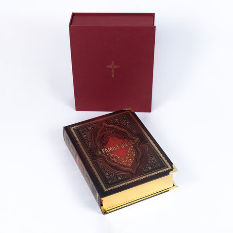 Holy Family Bible KJV with Red Gift Box | Illustrated Limited Edition