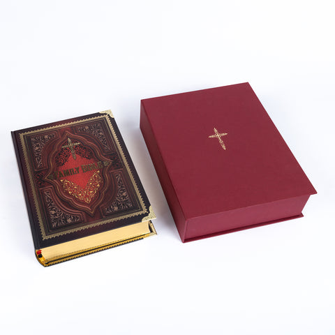 Holy Family Bible KJV with Red Gift Box | Illustrated Limited Edition