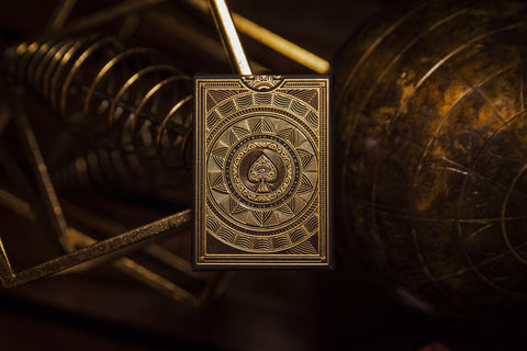 Citizens Premium Playing Cards Deck Theory 11 Gold Magic Tricks Sealed USA