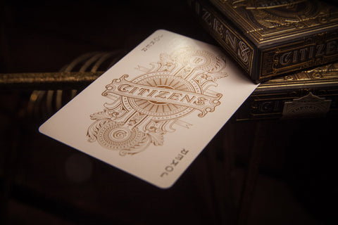 4x Decks Citizens Theory 11 Luxury Playing Cards Deck Gold Magic Trick Sealed