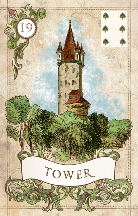Old Style Lenormand Fortune-Telling Cards Deck US Games Systems Alexander Ray