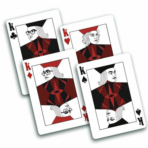 Fades Playing Cards Deck Difatta USpcc Magic Tricks Poker Zaggia Biscaro Red NEW