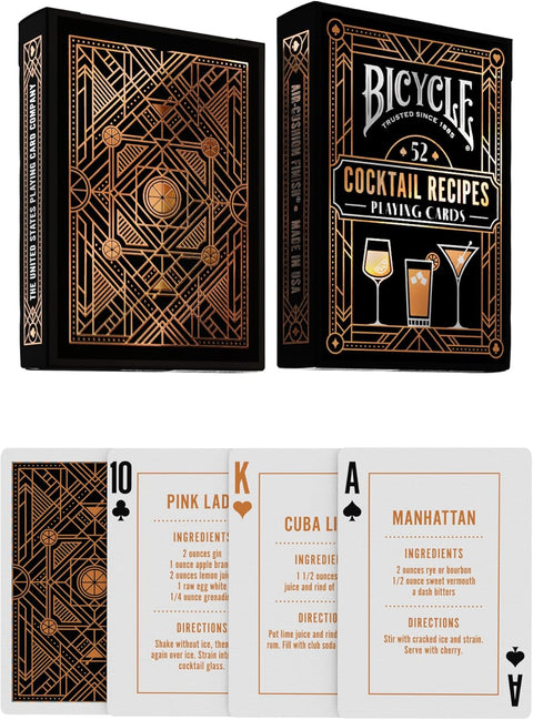 The Great Gatsby: Premium Cocktail Playing Poker Cards