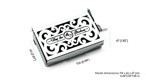 Perfecto Card Case Model Building Kit Time For Machine Stainless Steel NEW
