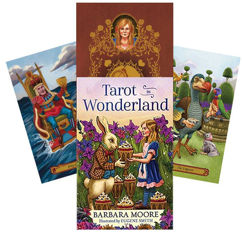 Tarot In Wonderland Tarot Cards Deck Barbara Moore Telling Llewellyn NEW