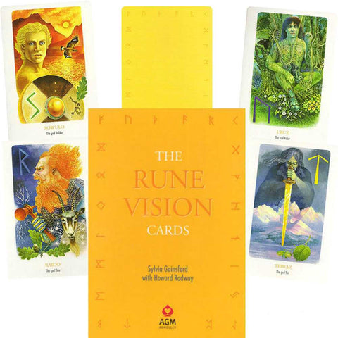 Rune Vision Cards Deck Oracle Sylvia Gainsford Howard Rodway Esoteric Agm NEW