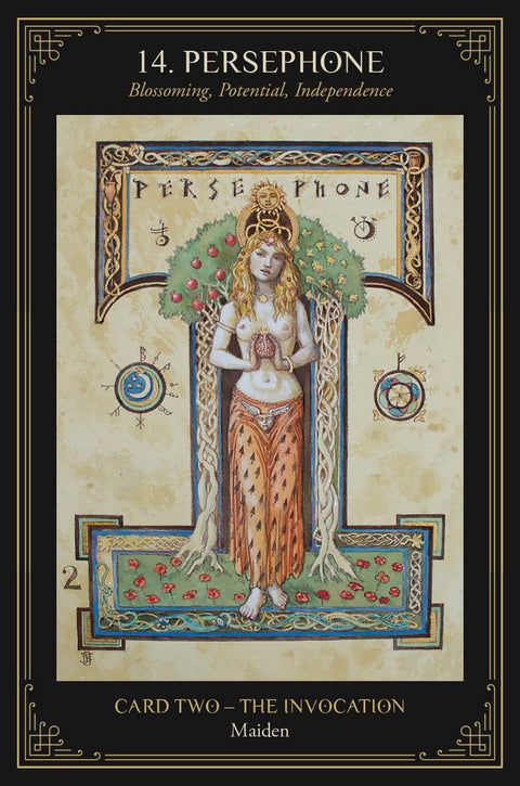 The Great Goddess Oracle Cards Deck Blue Angel Lucy Cavendish Baddeley Tggo23