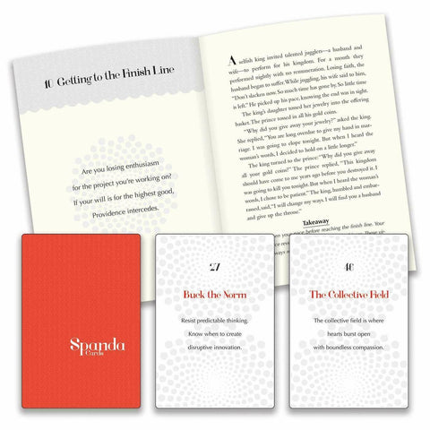 Spanda Cards For The Entrepreneurial Spirit Deck Beyond Words Esoteric Adler NEW