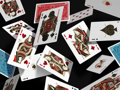2 Decks Star Wars Playing Cards Theory 11 Magic Poker Tricks Red Blue Deck