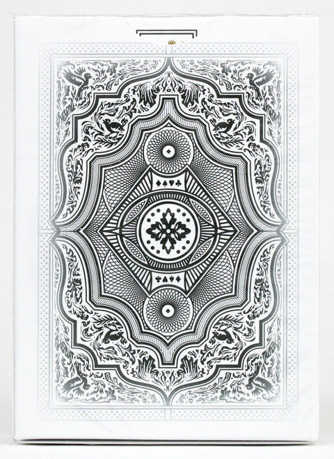 2 Ellusionist Cohort Ghost Edition Playing Cards Deck Gold White Magic Tricks