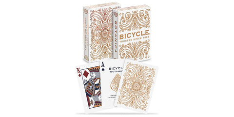 2 Bicycle Botanica Decks Playing Cards Magic Tricks Poker USpcc White Copper NEW