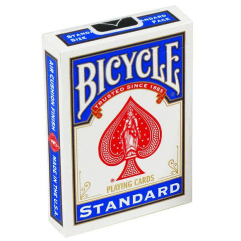 4 Decks Bicycle Rider Back Standard Index Playing Cards 2 Red 2 Blue NEW