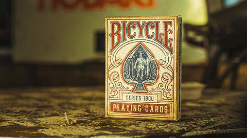 Bicycle 2 Decks 1900 Series Playing Cards Red Marked Deck Magic Tricks NEW
