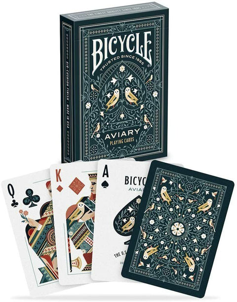 2 Aviary Bicycle Playing Cards Deck Magic Tricks Poker Games Made In USa NEW