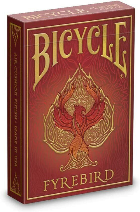 2 Fyrebird Bicycle Playing Cards Deck Magic Tricks Poker Games Made In USa NEW