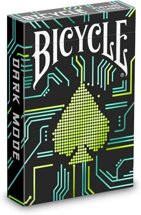 4 Dark Mode Bicycle Playing Cards Deck Magic Tricks Poker Games Black NEW