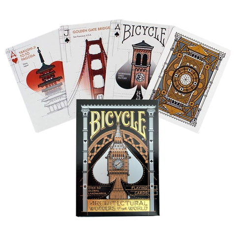 Bicycle Architectural Wonders Of The World Playing Cards Deck Quality 1044948
