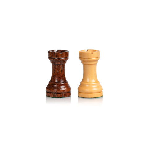 Italfama Magnetic Wooden Chess Set, Travel Folding Board 18.5cm, King 3.1cm