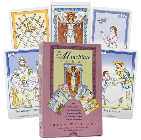 The Minchiate Tarot Cards Deck Destiny Books By Brian Williams Renaissance NEW