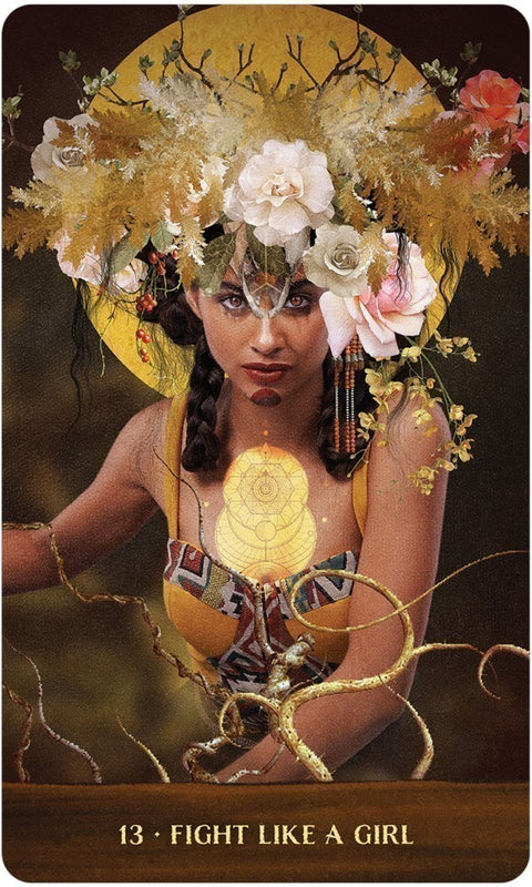 Wild Woman Rising Oracle Cards Deck Angi Sullins US Games Systems Fantasy Wld44