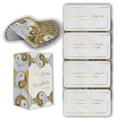 Wisdom Within Inspiration Cards Deck Sacred Scribe Publishing Awareness Ssp005