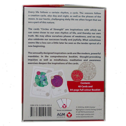 Circles Of Strength Cards Deck Edda Costantini Bettina Kaever Agm Urania NEW