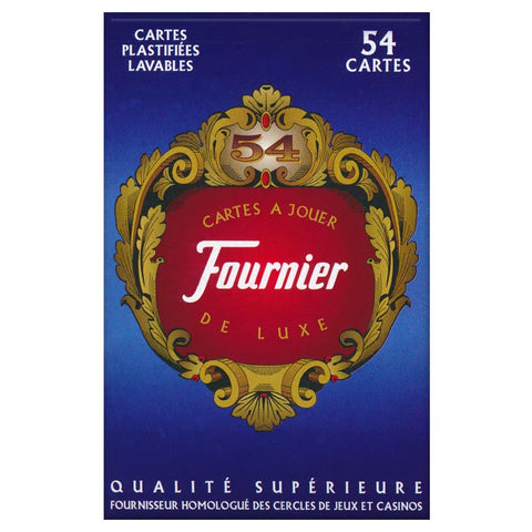 Fournier Bridge Playing Cards Deck De Luxe Cartes A Jouer De Luxe Blue 10023409