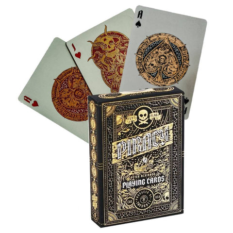 Piracy Luxury Playing Cards Deck Theory 11 Peter Mckinnon Flag Made In USa NEW