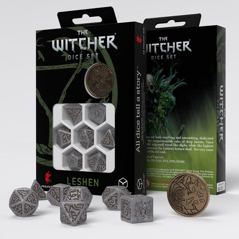 The Witcher Dice Set Leshen - The Shapeshifter Role Play Games Q-Workshop NEW