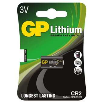Gp Lithium Cr2 Dlcr Battery 3V El1Cr2 Cr15H270 Exp 2033 1Bl Batteries NEW