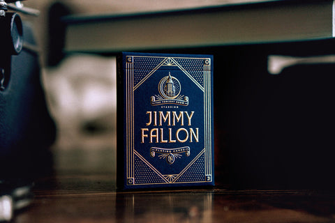 Jimmy Fallon Theory 11 Playing Cards Deck Black Gold Magic Tricks Sealed USA