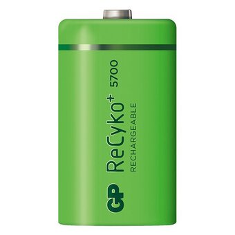 Gp Recyko + 5700 Rechargeable Size D Battery 5700Mah Hr20 570Aahcb 1.2V NEW