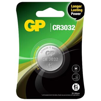 1 Gp Cr3032 Lithium Battery 3V Coin Cell Button Dl3032 China Exp 2031 1Bl