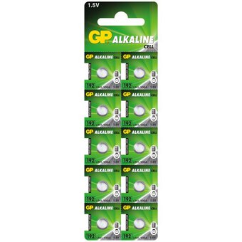 10 Gp Alkaline Cell Lr41 192 Batteries G3 1.5V Coin Cell Button NEW