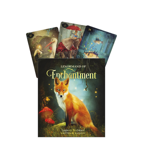 Lenormand Of Enchantment Cards Deck Schiffer Publishing Y. Westwood Kalliope NEW