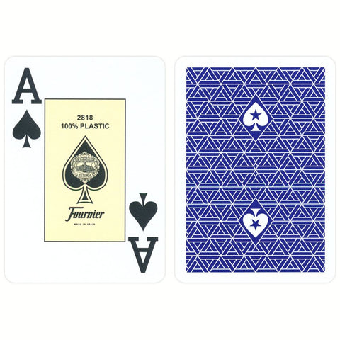 Fournier EPT Blue European Poker Tour Cards 100% Plastic: Professional Deck