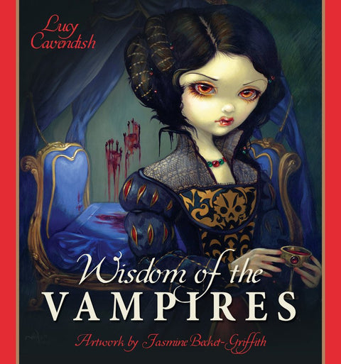 Wisdom Of The Vampires Oracle Gift Book Blue Angel By Lucy Cavendish Wisva