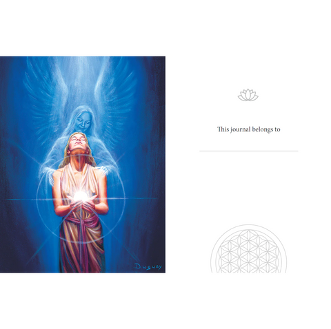 LIGHTWORKER JOURNAL BLUE ANGEL BY ALANA FAIRCHILD 220-PAGE NOTEBOOK WRITING NEW