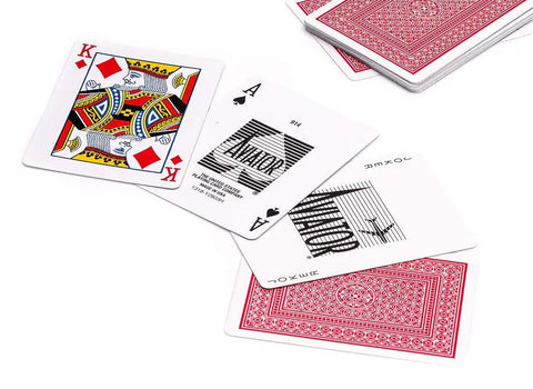 Aviator Standard Index Red Playing Cards Poker Deck Magic Tricks USPCC