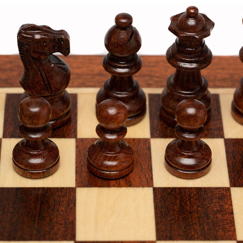 Italfama Magnetic Wooden Chess Set with Drawer, 25cm Board, 5cm King