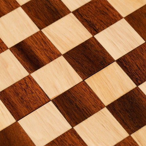 Magnetic Wooden Chess & Checkers Set 25x25cm Travel Board w/ Box – Italfama