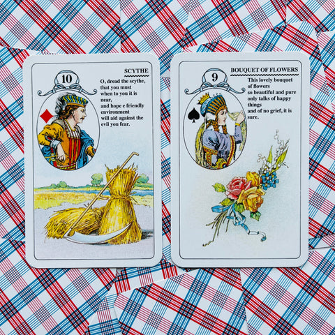 Mlle Lenormand Cm 36 Cards Deck Esoteric Fortune Telling Agm Urania 106710976