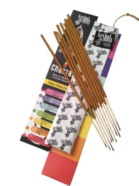 Tribal Soul Incense - 7 Chakras with Message Card Hari Darshan
