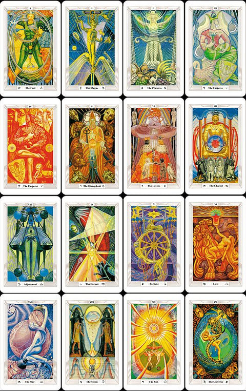 Aleister Crowley's Tarot Thoth Standard portuguese – AGM Urania