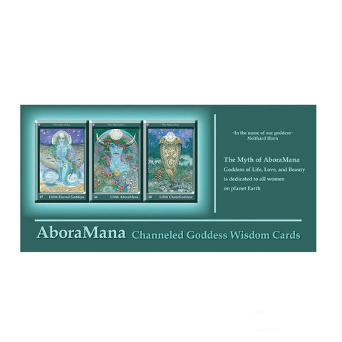 Aboramana: Channeled Goddess Wisdom Cards Deck Book Set Schiffer Publishing NEW