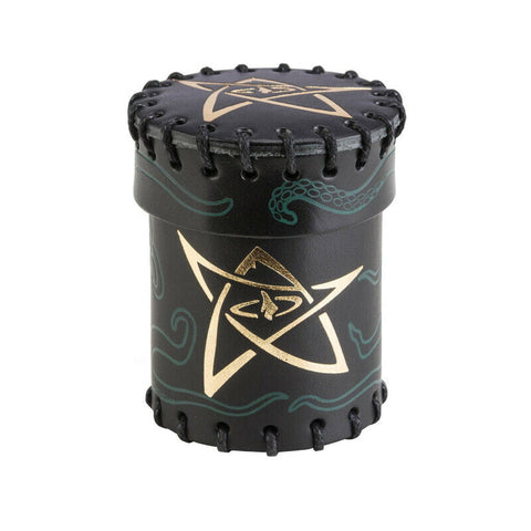 Call Of Cthulhu Dice Cup Black Green Gold Roleplaying Q-Workshop Rpg Dnd NEW