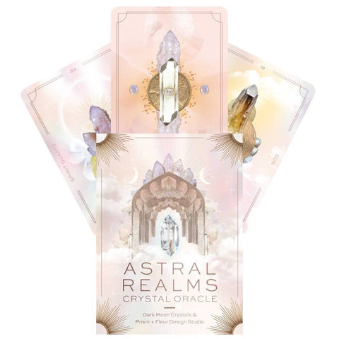 Astral Realms Crystal Oracle Cards Leah Shoman Rockpool Publishing Rp84