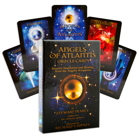 Angels Of Atlantis Oracle Cards Deck Findhorn Esoteric Pearce Inspiration NEW