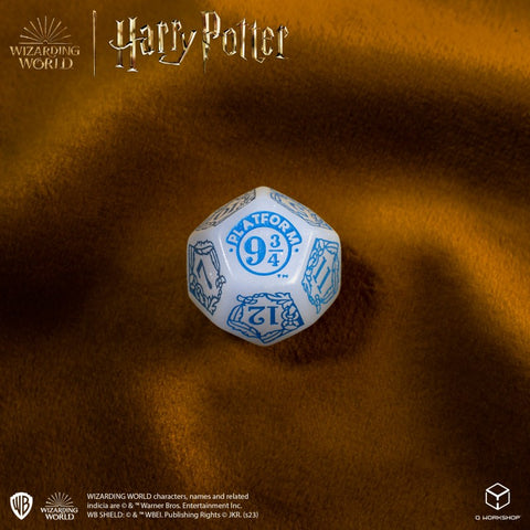 Harry Potter. Ravenclaw Modern Dice Set White Role Playing Games Q-Workshop NEW