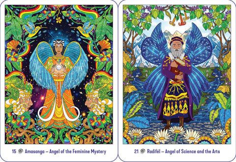 Amazonian Angel Oracle Cards Deck Destiny Books Howard G. Charing Esoteric NEW